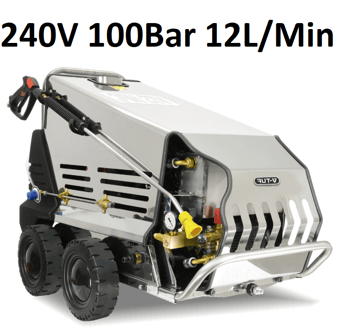 picture of V-TUF RAPID VTS1210HPC XL Mobile Hot Pressure Washer 240V 100Bar - [VT-RAPIDVTS1210HPC] - (LP)