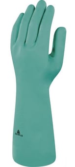 picture of Nitrex VE840 Nitrile Flocked Dipped Chemical Resistant Gloves - LH-VE840 - (DISC-R)