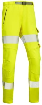 Picture of Starcross Class 2 Women's Stretch Work Yellow Trouser - Regular Leg - [LE-WTL01-Y-R]