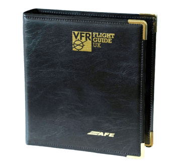picture of VFR Flight Guide Leather Organiser - [AE-VFRLEATHERORG]