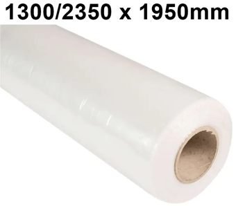 picture of Slingsby Polythene Pallet Shrink Covers - Length 1.2m - 1300/2350 x 1950mm - [SLB-402976]