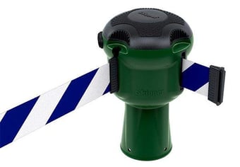 picture of Skipper Retractable Unit - Green with Blue/White Tape - [SK-SKIPPER01-GBW]