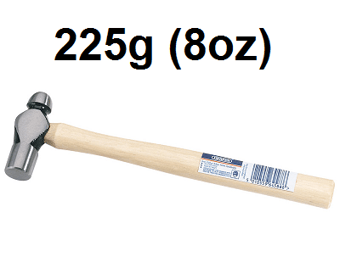 picture of Draper - Ball Pein Hammer With Hickory Shaft - 225g (8oz) - [DO-64588]