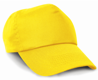 Picture of Children's Cotton Yellow Cap - [BT-RC05J-Y]