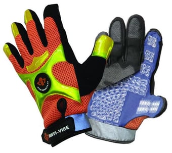 picture of Impacto Hi-Vis Mechanical Style Anti Vibration Gloves  - IM-BGHIVIS