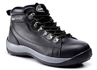 Picture of Rugged Terrain Black Leather Leisure Boots SBP SRA - BN-RT587B