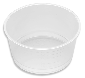 picture of Instramed Polypropylene 60ml Gallipot - [FA-500500] - (DISC-X)