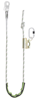 Picture of Kratos Work Positioning Kernmantle Rope Lanyard With Grip Adjuster - 2 mtr - [KR-FA4090320]
