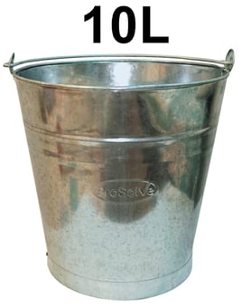 picture of ProSolve Galvanised Bucket - 10L - [PV-PVGALVB10]