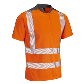 picture of Putsborough - Orange Hi Vis Performance T-Shirt - LE-T12-O