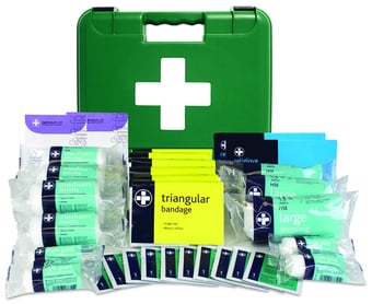 Picture of Essentials HSE Approved - 20 Person First Aid Kit - In Green Oxford Box - [RL-103]
