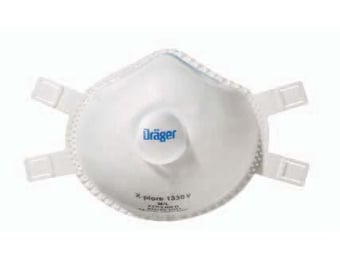 Picture of Drager X-Plore 1330V FFP3 Moulded Mask - Pack of 5 - [BL-689874]