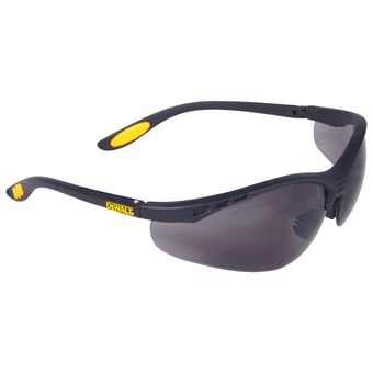 Picture of Dewalt - Reinforcer Safety Glasses - Smoke Lens - EN166.1.F - [RN-DPG58-2D]