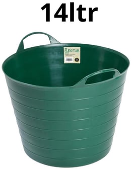 picture of Garland 14ltr Green Strong Flexi Tub - [GRL-W2110]