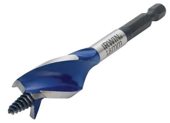 picture of Irwin Blue Groove 6X Stubby Wood Bit - 18 x 100mm - [TB-IRW1921992]