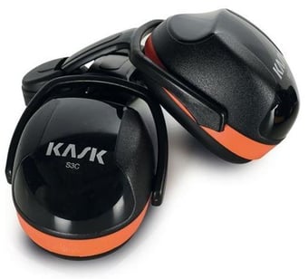 Picture of Kask - Orange SC3 Earmuffs - Universal Size - [KA-WHP00006]