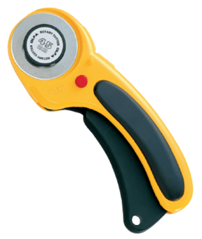 picture of Olfa Deluxe Ergonomic Rotary Cutter - 45mm - [OFT-OLF/RTY2DX]