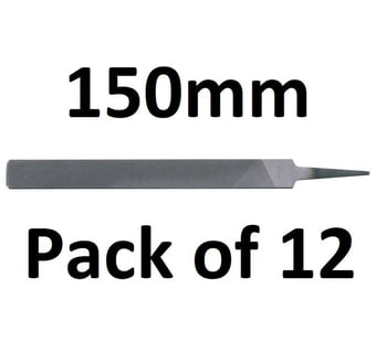 picture of Draper - Smooth Cut Hand File - 150mm - Pack of 12 - [DO-60212]
