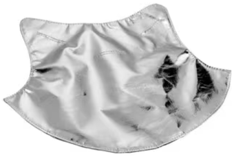 picture of 3M Splash and Heat Elevated Temperature Aluminum Neck Cover - [3M-NC1-AL]