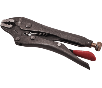 Picture of Amtech 130mm Curved Jaw Locking Pliers - [DK-C1505]