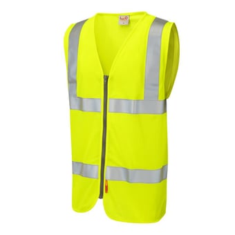 Picture of Meeth - Hi-Vis Yellow LFS Waistcoat - LE-W23-Y