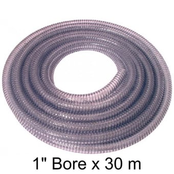 picture of Wire Reinforced Suction Hose - 1" Bore x 30 m - [HP-FX100/30]