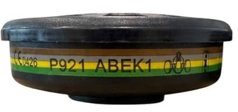 Picture of Portwest - ABEK1 Gas Filter Bayonet Connection - Brown - Pair - [PW-P921BRR]