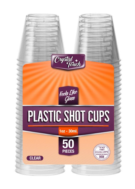 picture of Plastic Disposable Shot Glasses - 1 oz - Clear - 50 x Pack of 50 - [GCSL-PH-30016060]