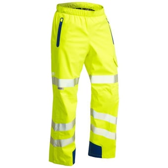 picture of Lundy - Yellow High Performance Waterproof Overtrouser - LE-L20-Y - (LP)