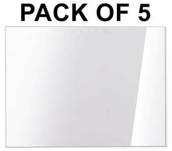 picture of Quantum Helmet Inside Cover Lens - 107 x 80 x 1 - Pack of 5 - [UVP-EP266-0000-005-ONE]
