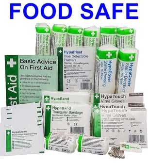 picture of Food Safe HSE First Aid Kit Refill For 1-10 Persons - [SA-R10N]