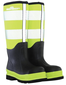 picture of S5 - HI CI HRO - SRA - Brightboot - Tall Wellingtons Yellow/Black - BH-BBTY - (DISC-R)