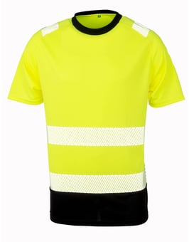 picture of Result Recycled Safety T-Shirt - Fluorescent Yellow - BT-R502X-FY