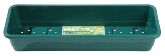picture of Garland Narrow Seed Tray Green With Holes - [GRL-G126G]