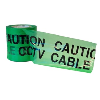 Picture of Prosolve Underground Warning Tape - CCTV Green - [PV-CCTVT]