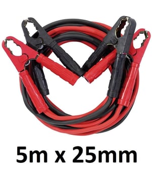 picture of Heavy Duty Booster Cables - 5m x 25mm - [DO-91878]