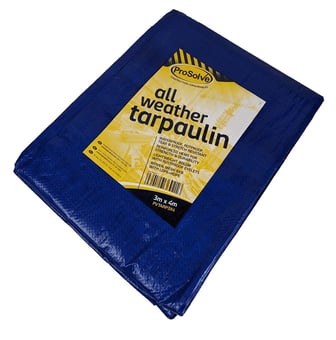 picture of ProSolve All Weather Tarpaulin - 4m x 6m - [PV-PVTARP4X6]