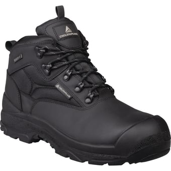 Picture of S3 SRC - DeltaPlus Waterproof Samy Full Grain Black Leather Boots - LH-SAMYS3 - (DISC-R)