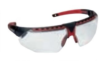 Picture of Honeywell - Avatar - Safety Glasses - Black&Red HydroShield Coating - Clear Lens - [HW-1034836]