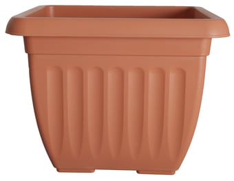 picture of Whitefurze 40cm Square Athens Planter - Terracotta - [WHF-G07S403] - (HP)