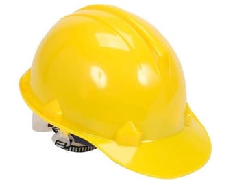 picture of Amazing Value Yellow Safety Helmet - [HT-H-OSC02C-YEL]