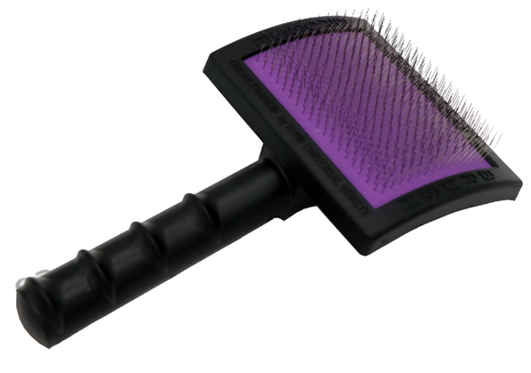 picture of Universal Oscar Frank Original Dog Slicker Brush Purple - [WG-UOFPURP]