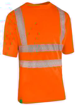 picture of Beeswift Envirowear Hi-Vis Recyclable T-Shirt - Orange - BE-EWCTSOR