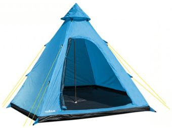 picture of Summit Ocean Blue 4 Person Tipi Tent - [PI-571129]