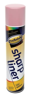 picture of ProSolve Sharpliner Paint Aerosol - 600ml - Pink - [PV-PVSHPIN6A]