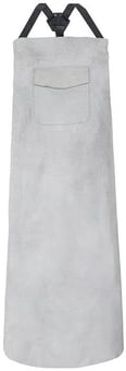 picture of Grey Welding Apron - 60cm x 90cm - One Size - [ST-20700] - (DISC-W)