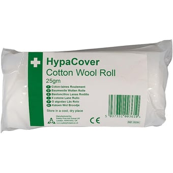 picture of HypaCover Cotton Wool Roll Bpc 25gm - [SA-D3701]