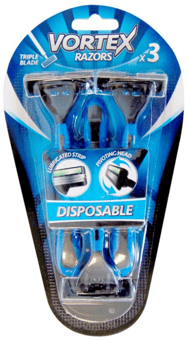 Picture of Vortex Mens Triple Blade Ultra Razors 3 Pack - [OTL-316813]