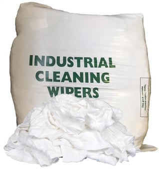 Picture of White Sheeting - Low Lint - 10KG Bag Cotton White Sheeting - [MW-WS10KGBAG] - (HP) 