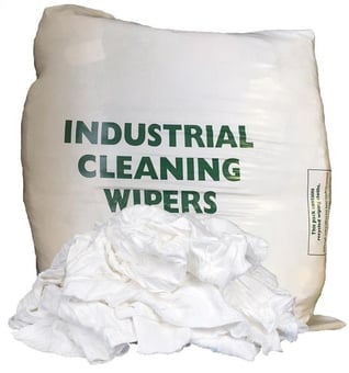 Picture of White Sheeting - Low Lint - 10KG Bag Cotton White Sheeting - [MW-WS10KGBAG] - (HP) 